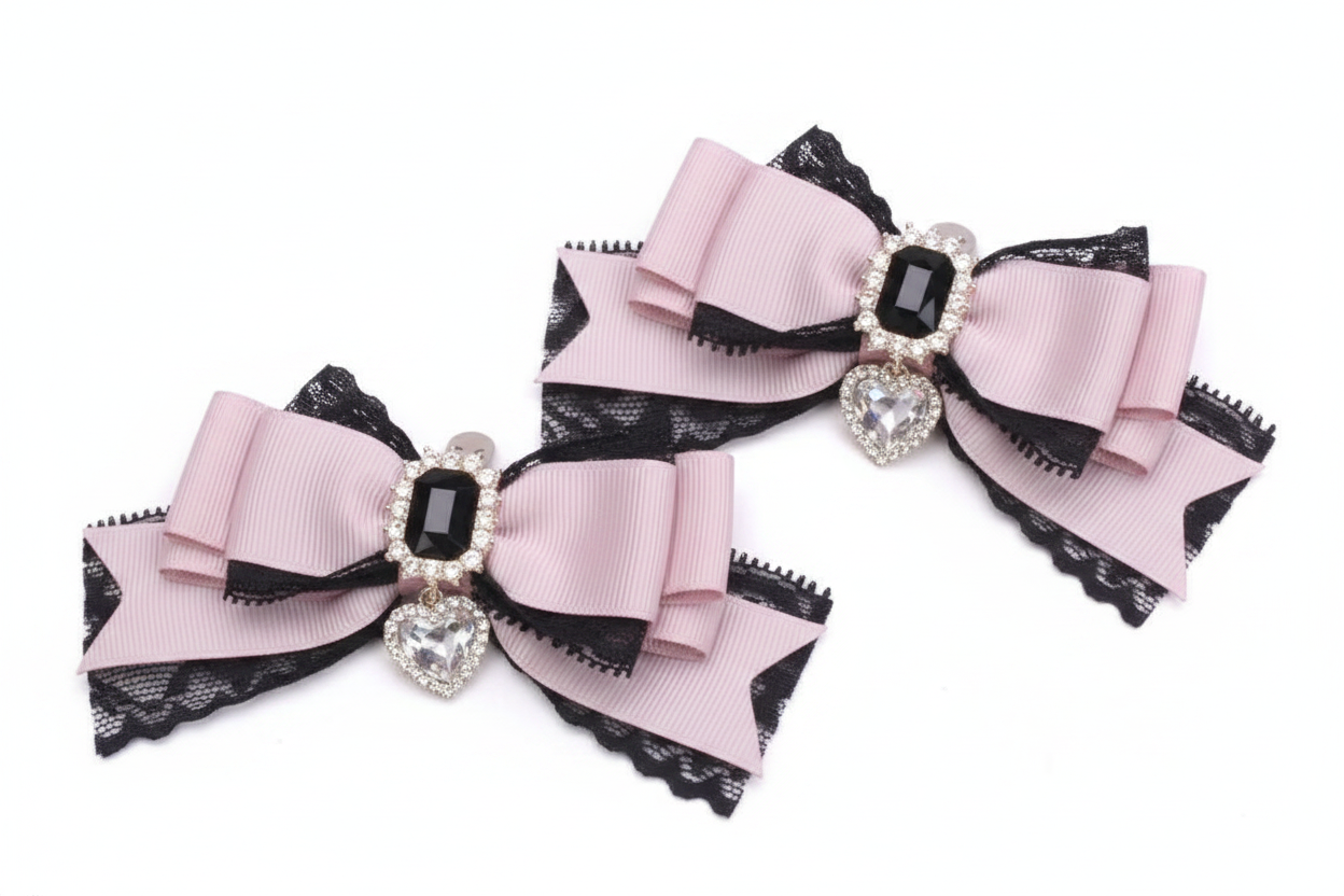 Pair of Large Luxury Shoe Charms in 3 Colours