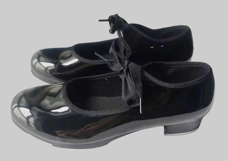 Professional Black Leather TAP Dance Shoes