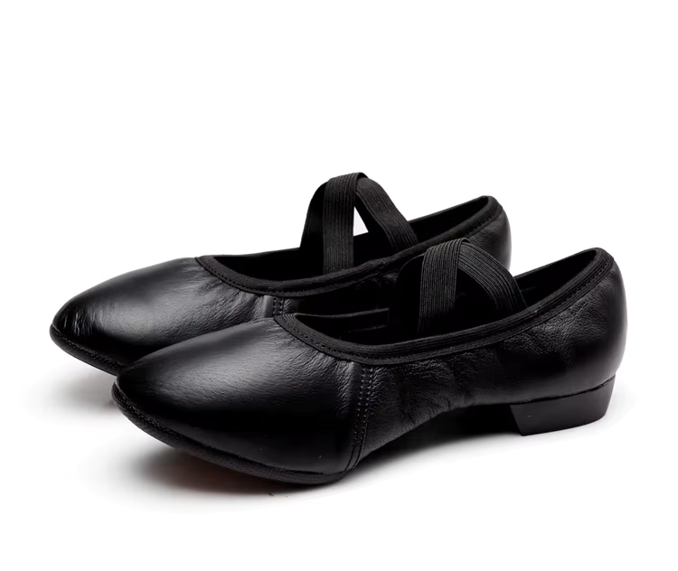 Soft Supple Leather Split Sole Practice Pole Dance Shoes