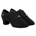 Black or Red Professional Dance Shoes with Flexible Sole