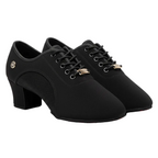 Black or Red Professional Dance Shoes with Flexible Sole