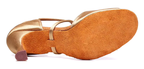 Soft Flock Sole Ballroom Dance Shoes Gold or Black