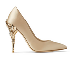 Stunning Gold or Ivory Stiletto Heel Wedding or Event Shoes