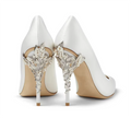 Stunning Gold or Ivory Stiletto Heel Wedding or Event Shoes