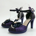Sparkly Castorice Purple Honkai Star Rail Cosplay Shoes