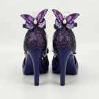 Sparkly Castorice Purple Honkai Star Rail Cosplay Shoes