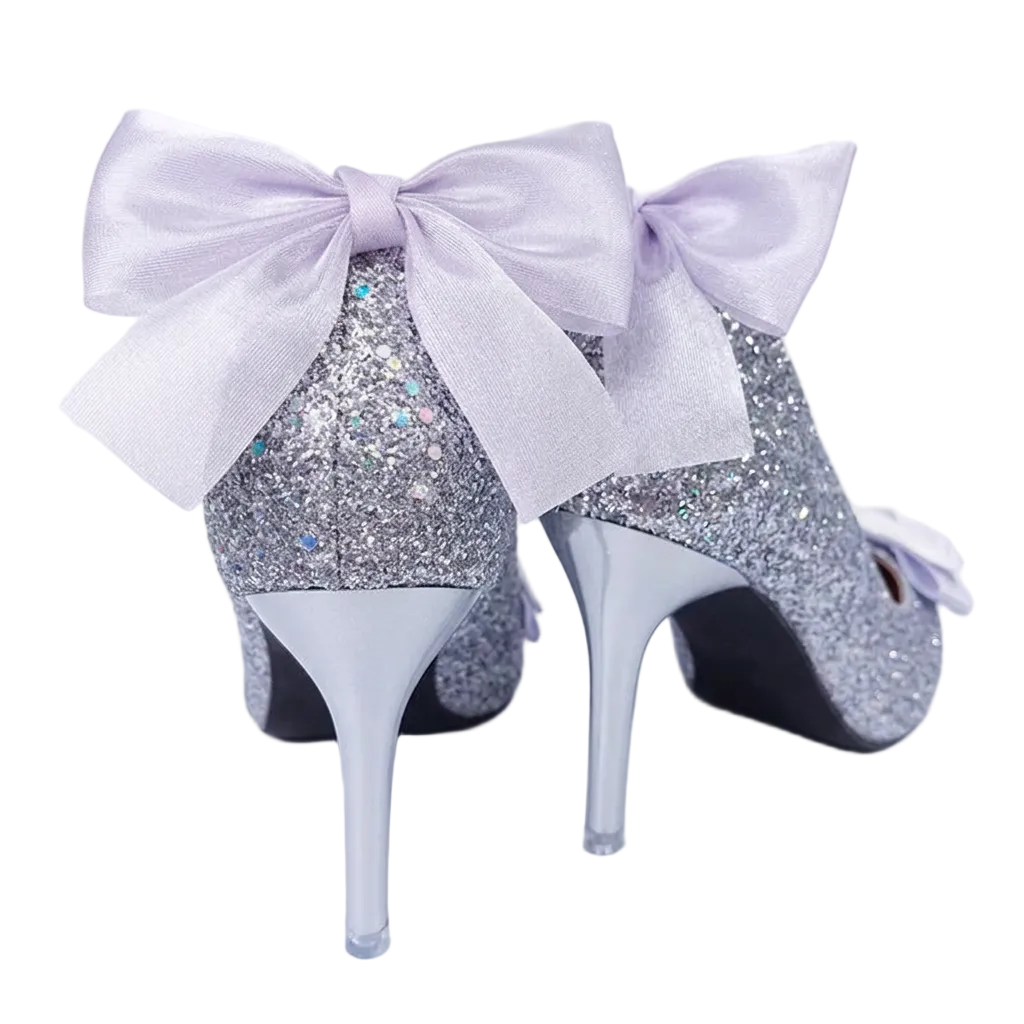 Honkai Star Rail CYRENE Lilac Sparkly Cosplay Shoes