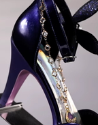 Castorice Purple Pumps Shoes Honkai Star Rail Cosplay