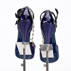 Castorice Purple Pumps Shoes Honkai Star Rail Cosplay