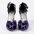 Castorice Purple Pumps Shoes Honkai Star Rail Cosplay