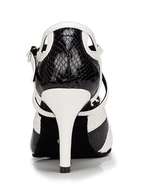 Black & White Professional Dance Shoes High Heel Jazz Salsa