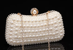 Designer Pearl Ivory High Heel Wedding Shoes & Matching Bag