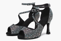 Deluxe Rhinestone Very High Heel Dance Shoes Ballroom Salsa